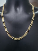 10k 6.70ct Diamonds Miami Cuban Link Solid
