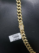 10k 6.70ct Diamonds Miami Cuban Link Solid
