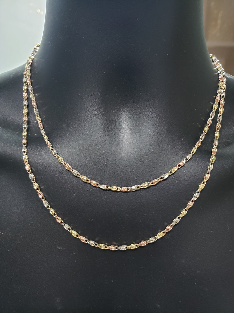 10k 2.5mm Turkish Chain 3 tons