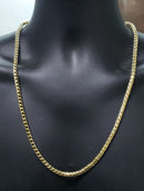 5mm 10k Franco round Yellow Gold Solid