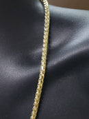 5mm 10k Franco round Yellow Gold Solid