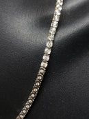 4mm Tennis Chain 4.75ct si Diamond 10k Yellow Gold