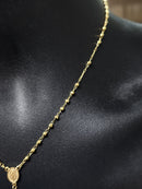 Chapelet en or jaune 10K de 3 mm Nouveau