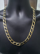 Chaîne Gourmette 13mm Or Jaune 10k