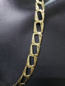 Chaîne Gourmette 13mm Or Jaune 10k