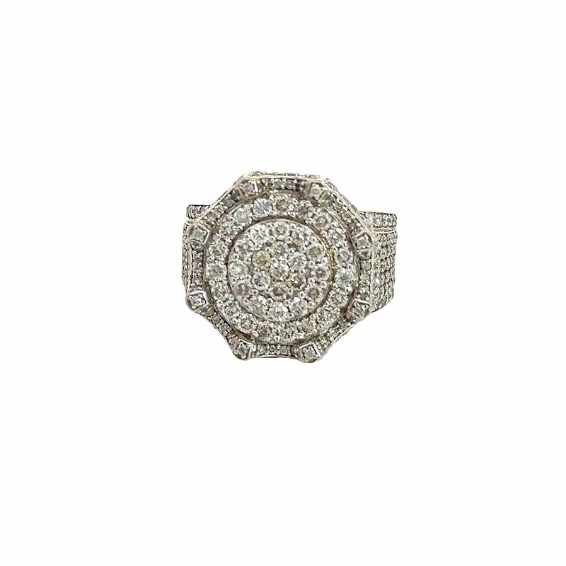 10k 2.45ct Diamond crown Ring