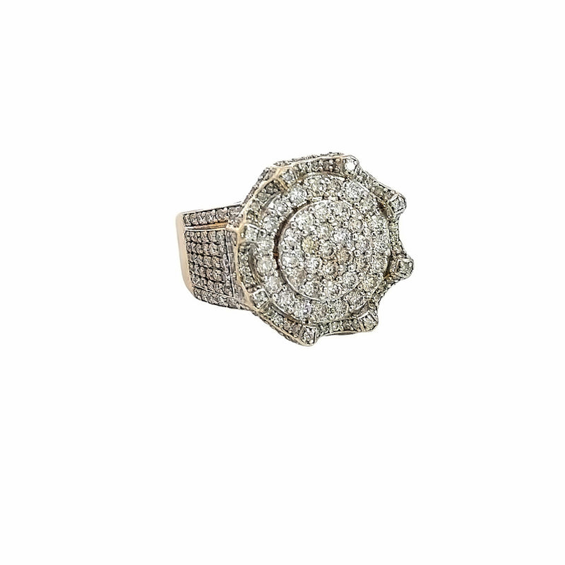 10k 2.45ct Diamond crown Ring