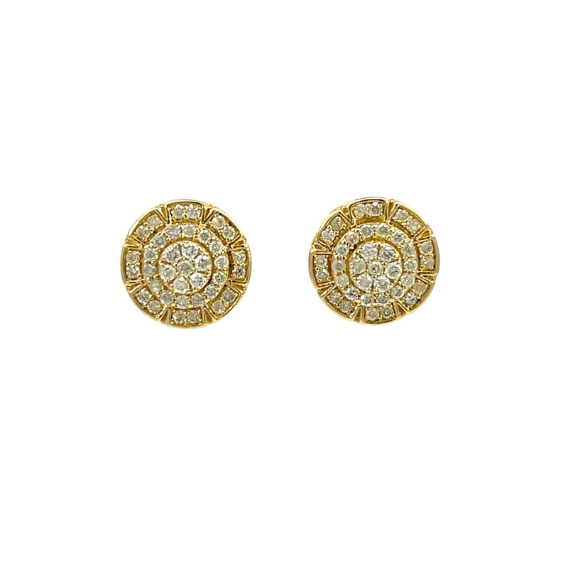 10k 0.50ct Diamonds studs