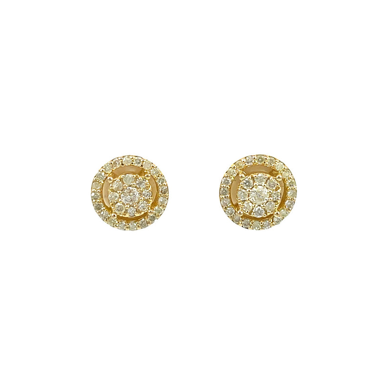 10k 0.50ct Diamonds studs