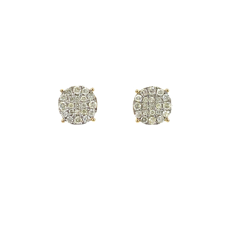 10k 0.50ct Diamonds Studs