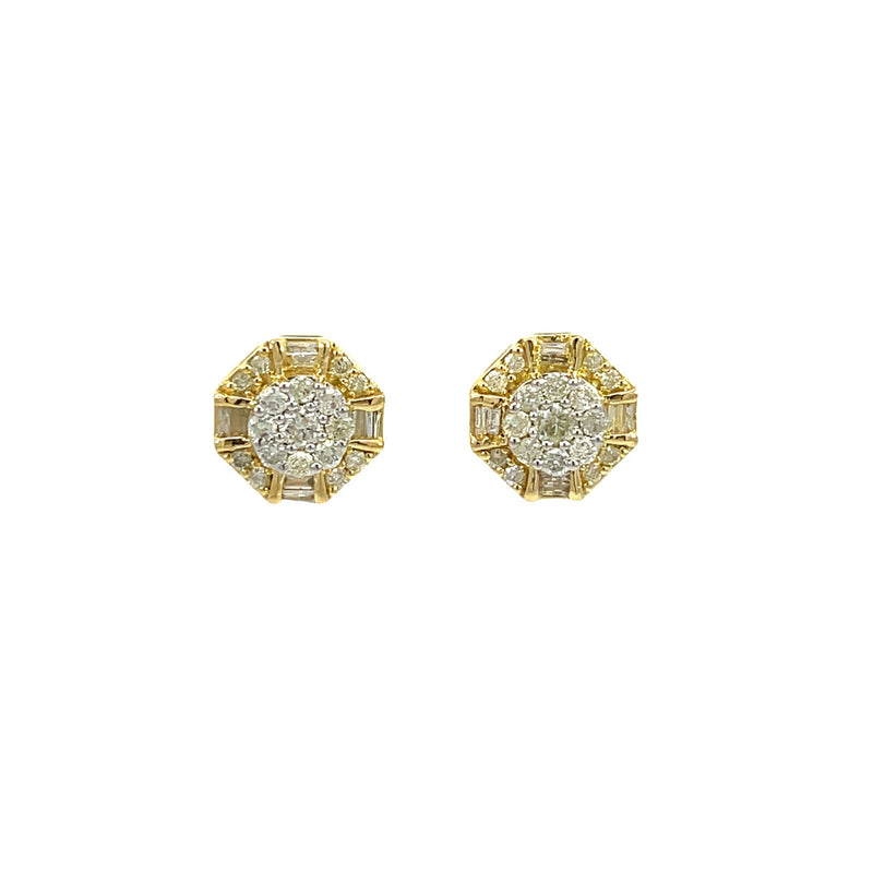 10k 0.75ct Diamonds Studs