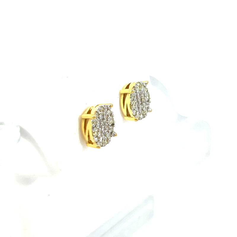 10k 0.50ct Diamonds Studs