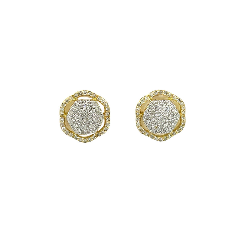 10k 0.50ct Diamonds Studs