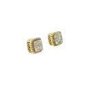 10k 0.40ct Diamants boucle d'oreilles