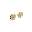 10k 0.50ct Diamants boucle d'oreilles