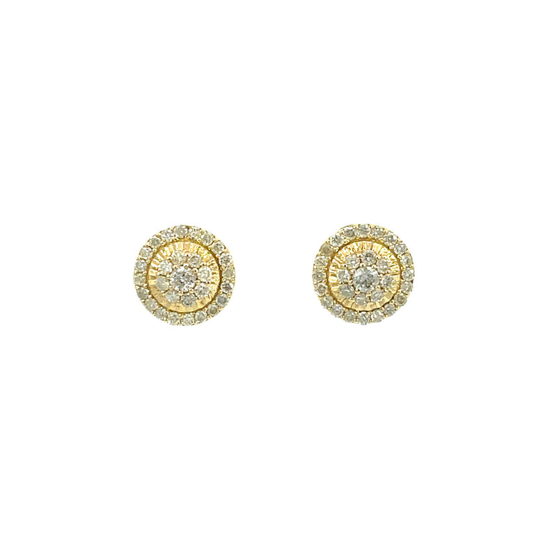 10k 0.50ct Diamonds Studs