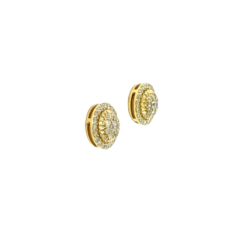 10k 0.50ct Diamonds Studs