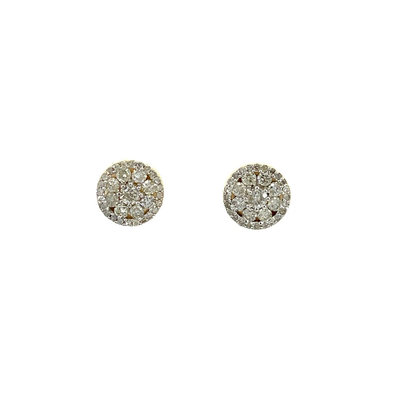 10k 0.58ct Diamonds Studs