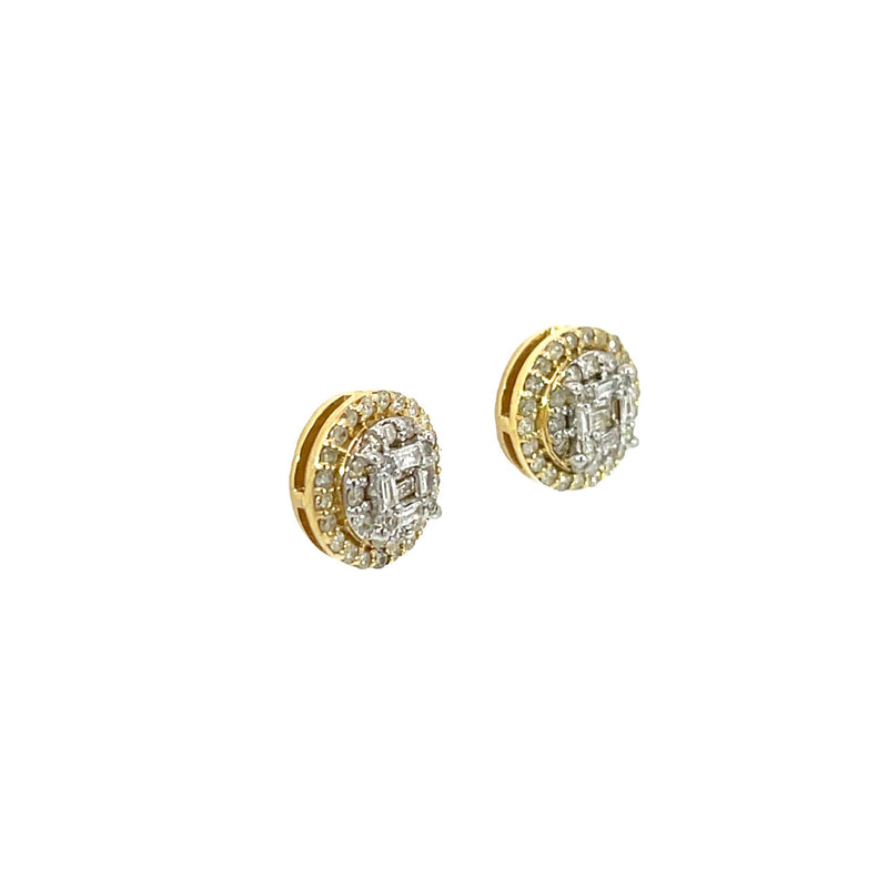 10k 0.50ct Diamonds Studs