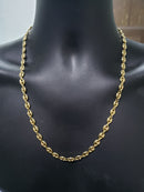 14k 7mm Puff Links hollow