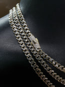6mm 10k Monaco Chain 10k Gold