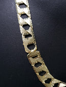 10k 15mm Hand made gourmette Reversible