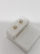 14k 0.30ct  diamond Studs Screw back earrings