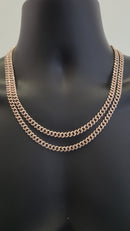 3MM Chaine Miami Cuban Link en or 10 Karat MC30