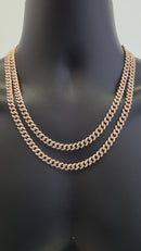 3MM Chaine Miami Cuban Link en or 10 Karat MC30