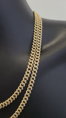 3MM Chaine Miami Cuban Link en or 10 Karat MC30