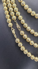 10k 8mm Moon Ball chain