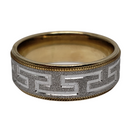 Wedding Band Ring in 10k Yellow Gold WGB-022