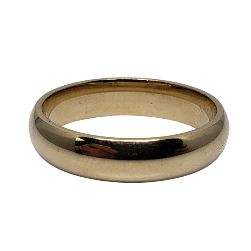 Wedding Band Ring in 10k Yellow Gold WGB-025