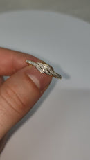 10k 0.10ct diamond Ring NEW