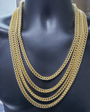 7MM 10k Diamond Cut Franco Chain FC013