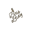 BOSS LADY Custom Pendant 1.20ct of diamonds 10k Gold NEW