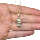 Collier Medusa en or 10k hrt-504