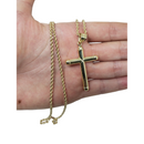 10k Rope chain + Jesus Christ 10k NEW