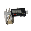 Lock 0.61ct Diamond Pendant in 10k SP 12056