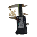  Pendentif diamants Sac d'argent 0.34ct en or 10k SP 11148