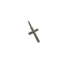 10k 1.22ct Diamond Cross NEW