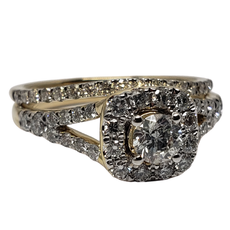 Diamond Ring 1.00ct in 14k Yellow Gold SKR15857-100