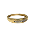 10k 0.35ct Bague de fiançailles