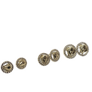 10k Boucles d'oreilles Medusa Nouveau