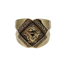 Leone Gold Ring 10k for Men MR-091