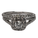 Diamant Bague 1.00ct Or blanc 14k SKR15857-100-WG