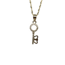 Collier de clés en or 10k
