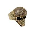 10k Clown Ring Black Eyes