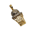 Basket-ball Net 0.34t Diamonds 10K Gold SP11208A