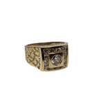 10k nugget style Gold Ring